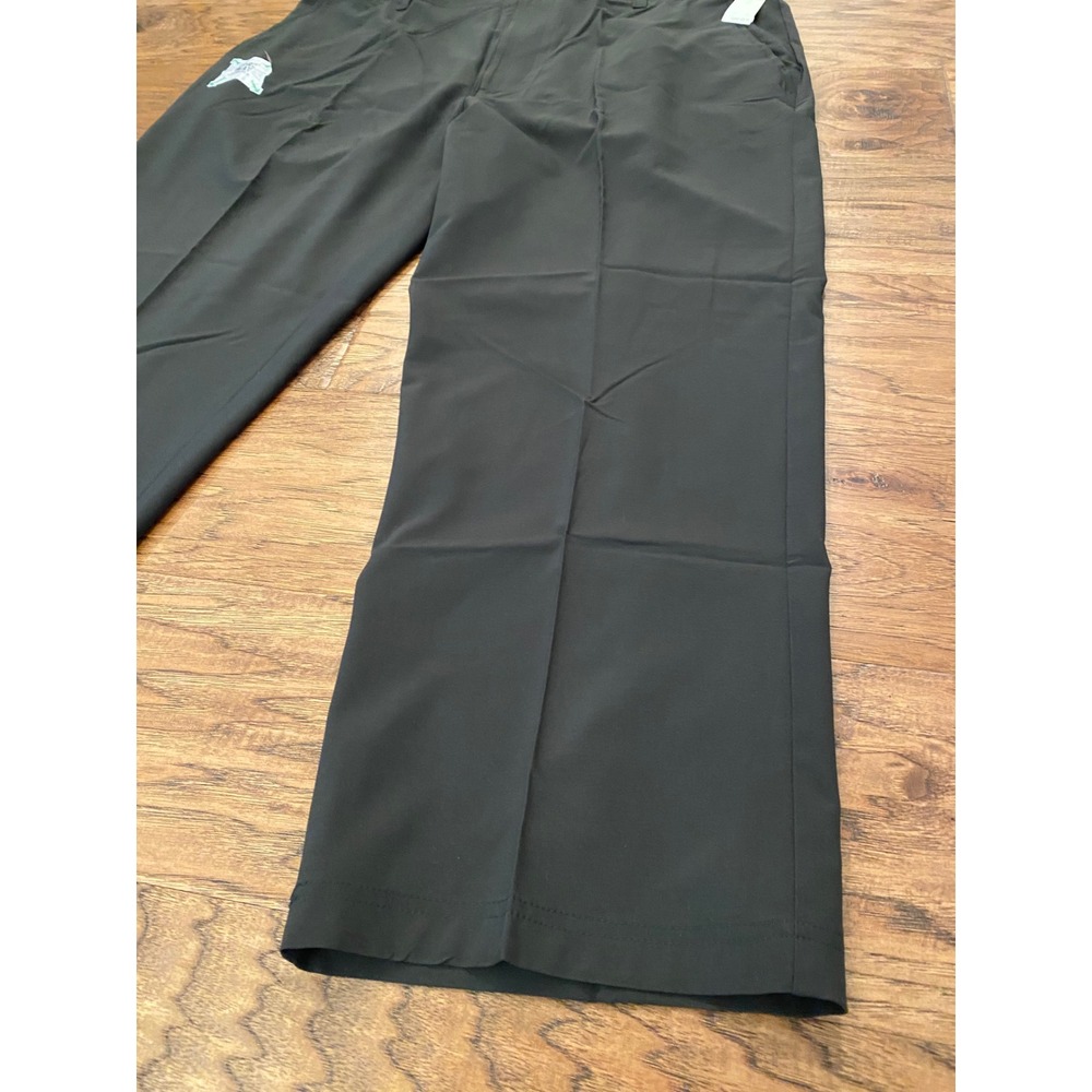 IZOD Golf Swing Flex Pants Mens 44x29 Black Fore Way Stretch Gripper Waistband - Picture 8 of 11
